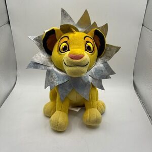 Disney Parks 100 Years of Wonder Simba Plush Yellow Lion King Stuffed Animal Toy